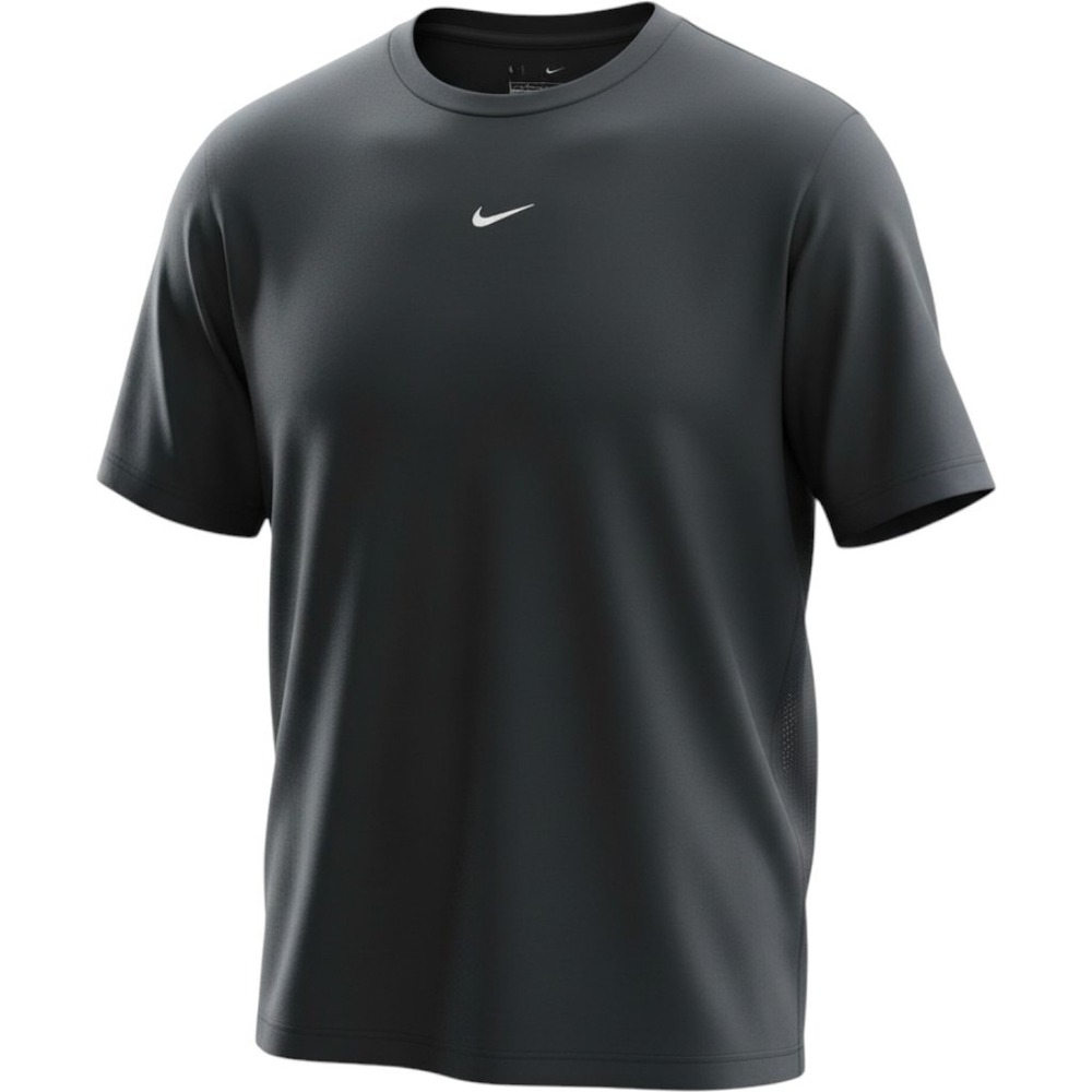 Nike Mens Medium Black Training T-Shirt Polyester Activewear Gorpcore Athletic